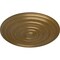 Ekena Millwork Carton Ceiling Medallion (For Canopies up to 2 5/8"), Hand-Painted Pale Gold, 12 5/8"OD x 1"P CM13CAPAS - alternate 2